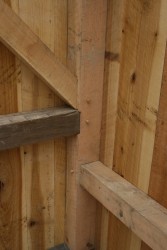 Original Timbers are Reused Where Possible