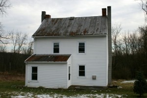 As we started this appeared to be a ramshackle small farmhouse on its last legs.