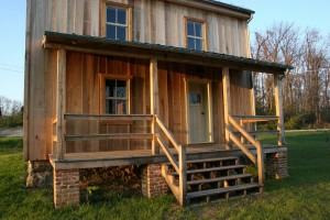 Front Porch With New Door