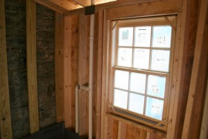 Modern framing, windows, and plumbing will make the home much more livable.
